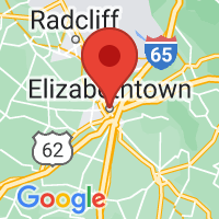 Map of Elizabethtown KY US